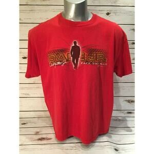 Dale Earnhardt Jr Face the Race Nascar Winners Circle Tee Shirt Auto Racing XL